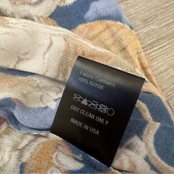 NWT / R13 Hawaiian tiger Japanese fabric romper XS Oversized fit - Picture 5 of 5